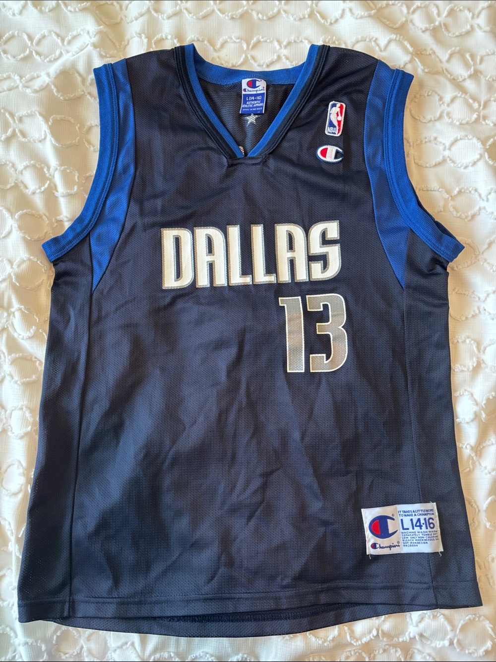 Vintage Steve Nash Mavericks Authentic Jersey